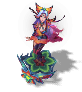 Ruby Faerie Court Seraphine chroma