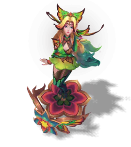 Emerald Faerie Court Seraphine chroma