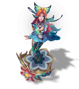 Turquoise Faerie Court Seraphine chroma