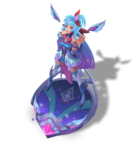 Sapphire Star Guardian Seraphine chroma