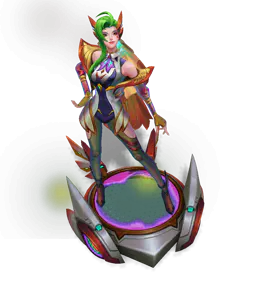 Ruby Battle Dove Seraphine chroma