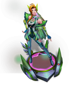 Emerald Battle Dove Seraphine chroma
