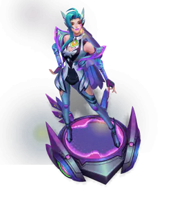 Amethyst Battle Dove Seraphine chroma