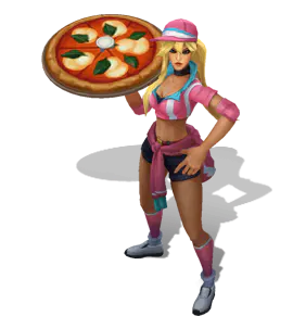 Rose Quartz Pizza Delivery Sivir chroma