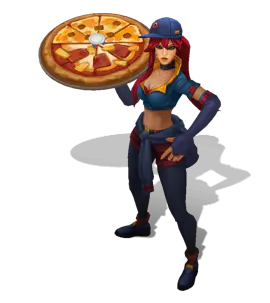 Obsidian Pizza Delivery Sivir chroma