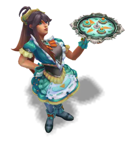 Turquoise Cafe Cuties Sivir chroma