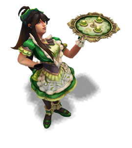 Emerald Cafe Cuties Sivir chroma