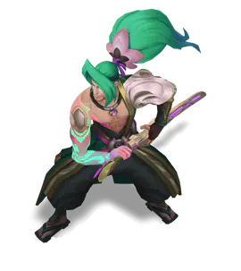 Emerald Spirit Blossom Yasuo chroma