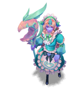 Turquoise Cafe Cuties Soraka chroma