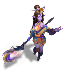 Citrine Spirit Blossom Soraka chroma