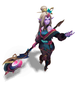 Obsidian Spirit Blossom Soraka chroma