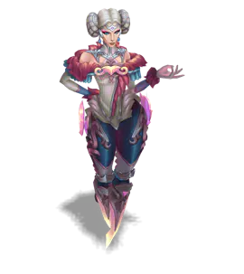 Ornamented Winterblessed Camille chroma