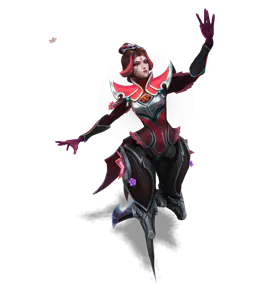Ruby Petals of Spring Camille chroma