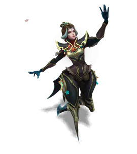 Obsidian Petals of Spring Camille chroma