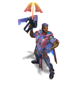 Rose Quartz Cyber Pop Akshan chroma