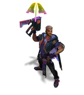 Obsidian Cyber Pop Akshan chroma