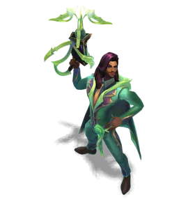 Emerald Crystal Rose Akshan chroma