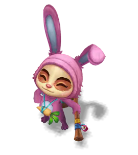 Rose Quartz Cottontail Teemo chroma