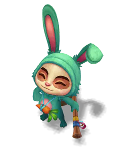 Turquoise Cottontail Teemo chroma