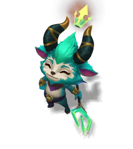Turquoise Little Devil Teemo chroma