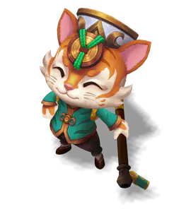Golden Tiger Firecracker Teemo chroma