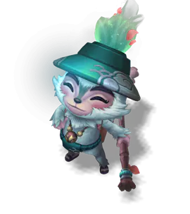 Turquoise Spirit Blossom Springs Teemo chroma