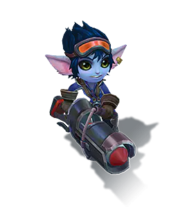 Navy Rocket Girl Tristana chroma