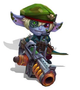 Emerald Omega Squad Tristana chroma
