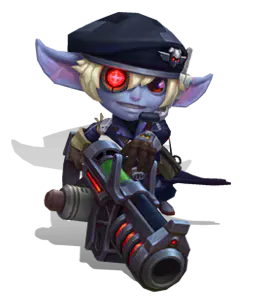 Obsidian Omega Squad Tristana chroma