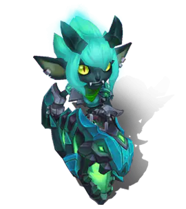 Turquoise Little Demon Tristana chroma
