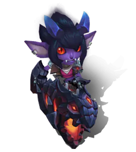 Obsidian Little Demon Tristana chroma