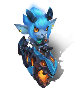 Aquamarine Little Demon Tristana chroma