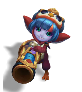 Ruby Pengu Cosplay Tristana chroma