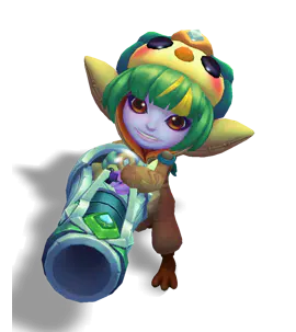 Peridot Pengu Cosplay Tristana chroma