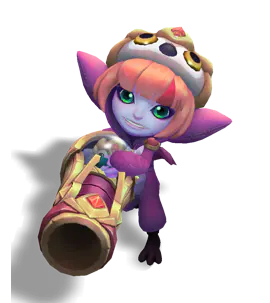 Rose Quartz Pengu Cosplay Tristana chroma