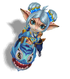 Sapphire Firecracker Tristana chroma