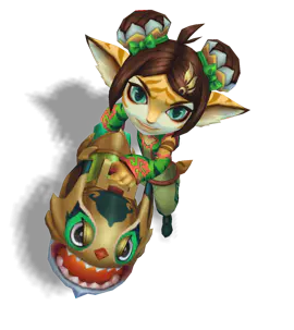 Emerald Firecracker Tristana chroma