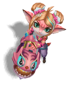 Rose Quartz Firecracker Tristana chroma