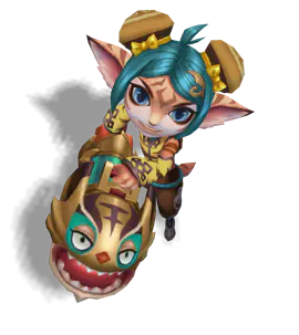 Catseye Firecracker Tristana chroma
