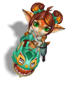 Golden Tiger Firecracker Tristana chroma