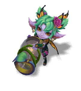 Emerald Faerie Court Tristana chroma