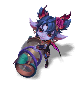 Obsidian Faerie Court Tristana chroma