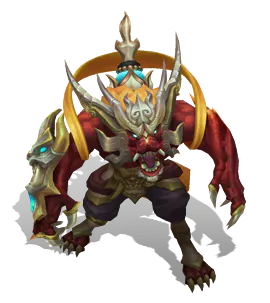 Ruby Lunar Guardian Warwick chroma