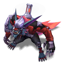 Ruby Warhound Warwick chroma