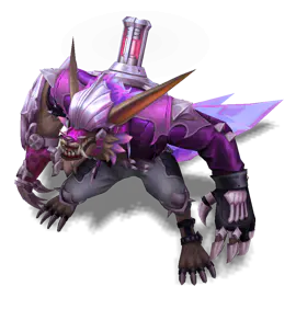Rose Quartz Warhound Warwick chroma