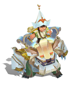 Pearl Papercraft Nunu & Willump chroma