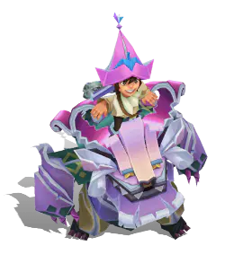 Amethyst Papercraft Nunu & Willump chroma