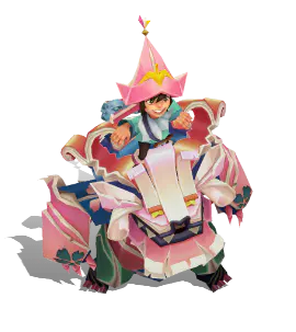 Rose Quartz Papercraft Nunu & Willump chroma