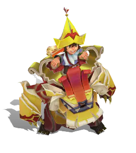 Catseye Papercraft Nunu & Willump chroma