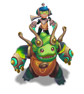 Emerald Space Groove Nunu & Willump chroma